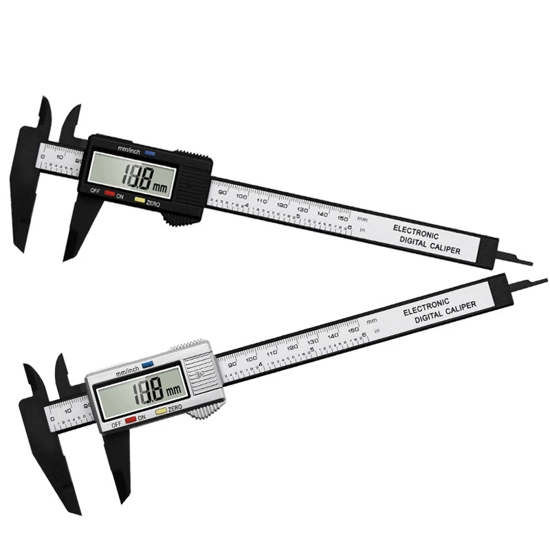 Workshop Measuring Tools - 150MM Baterai Tato Alis Penggaris Digital