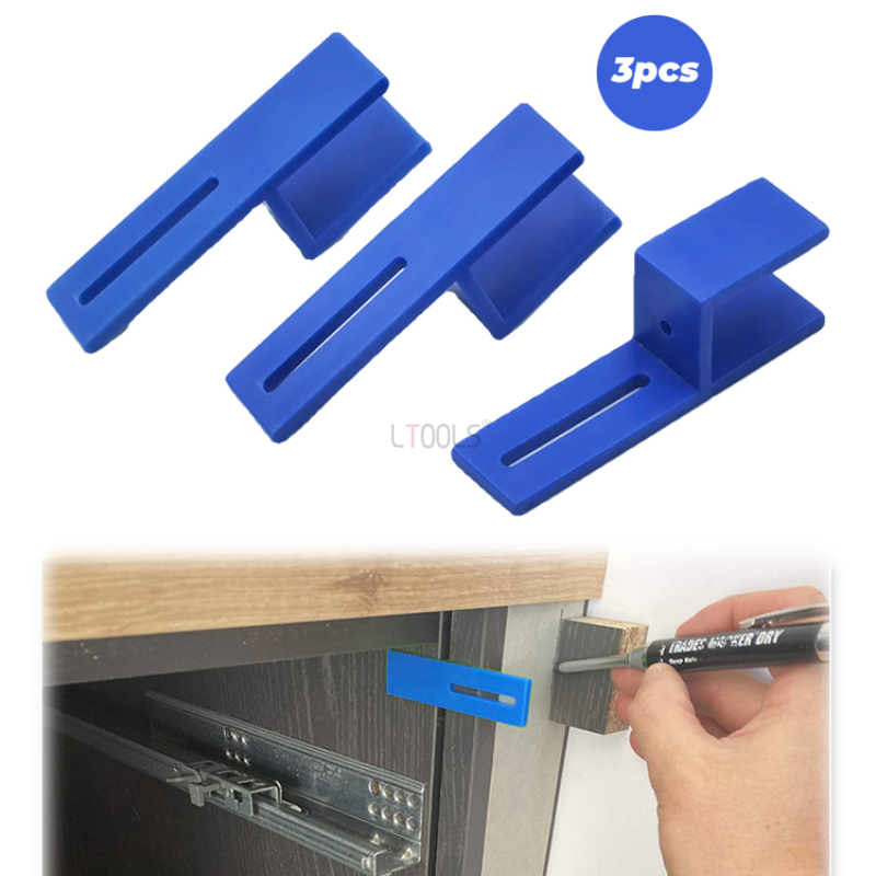 Workshop Measuring Tools - 3 buah 18mm jig penutup memperbaiki