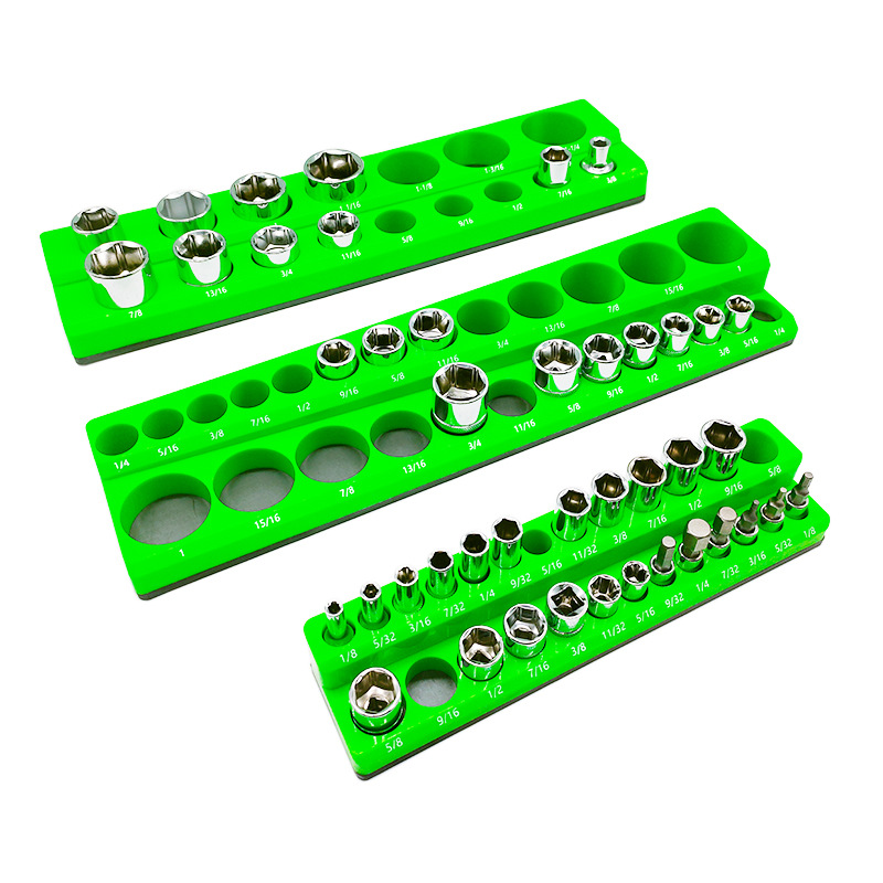 Tools Box For Workshop - Rak Penyimpanan Rel Magnetik Organizer Soket