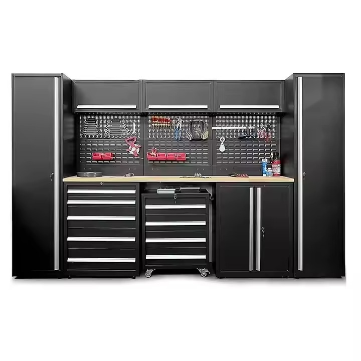 Tools Box For Workshop - Set Kabinet Meja Kerja Penyimpanan Peralatan