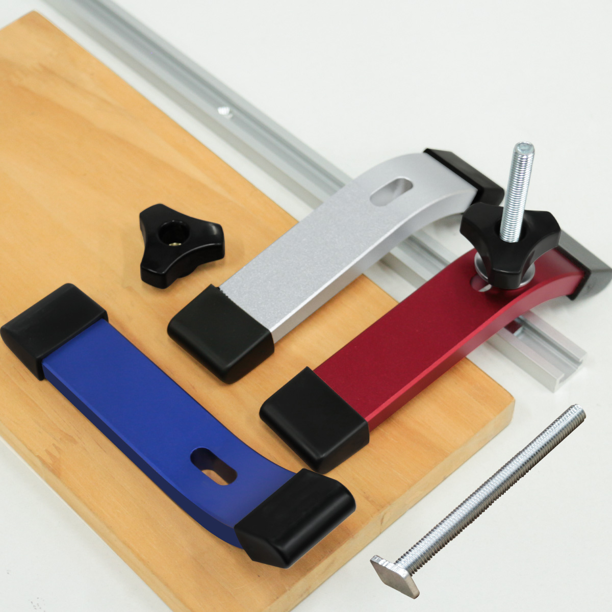 Router Table Insert - 1 Buah Penjepit T-Track Multi-alat untuk