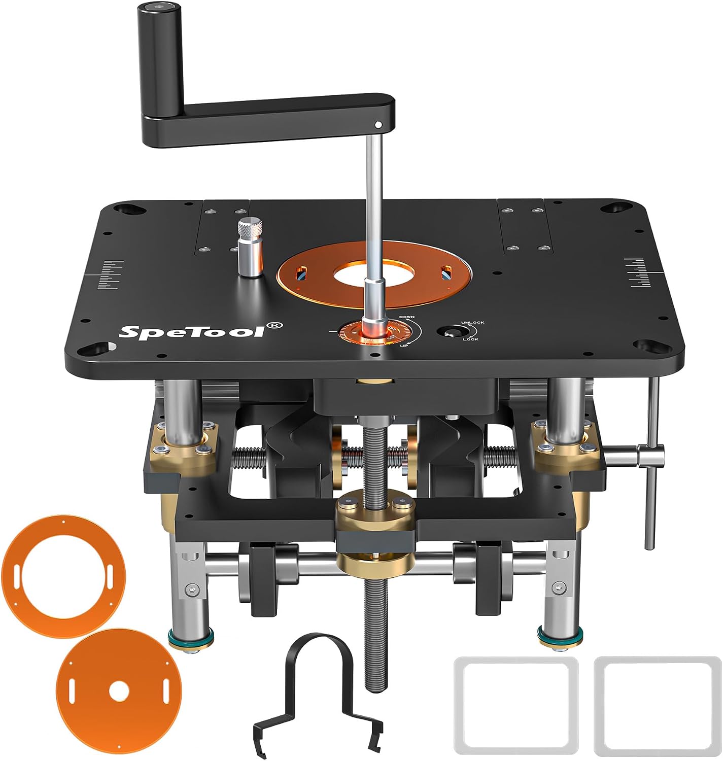 Router Table Insert - Sistem Pengangkat Router – Kit Pengangkat