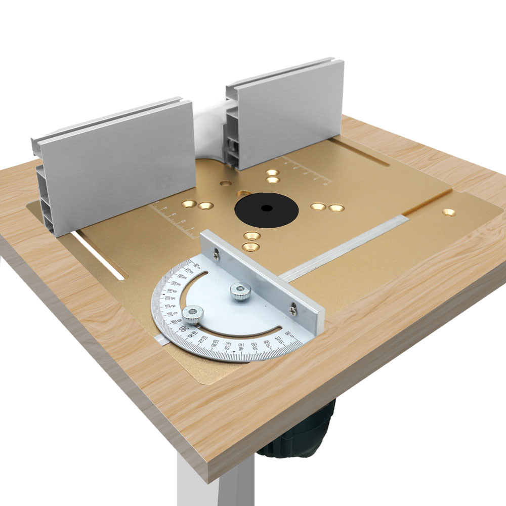 Router Table Insert - C8 Router aluminium pelat sisipan meja