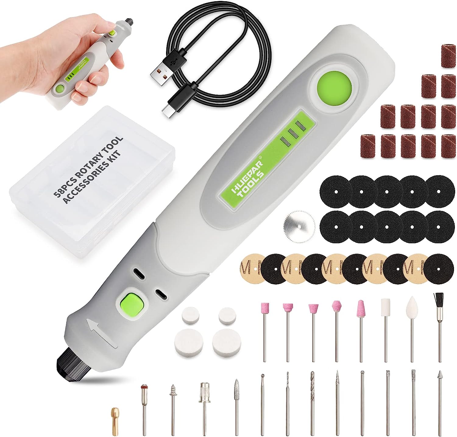 Power Tools For Workshop - Kit peralatan pengukir bor listrik, Kit