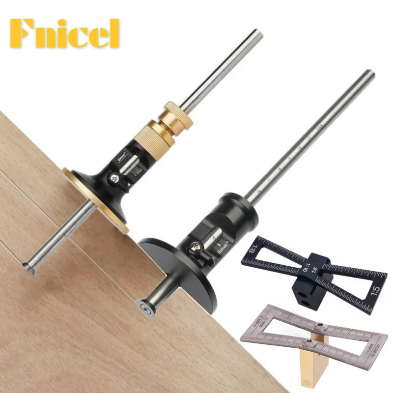Penggaris Penanda Kayu Alumini - Workshop Measuring Tools ulasan dan harga
