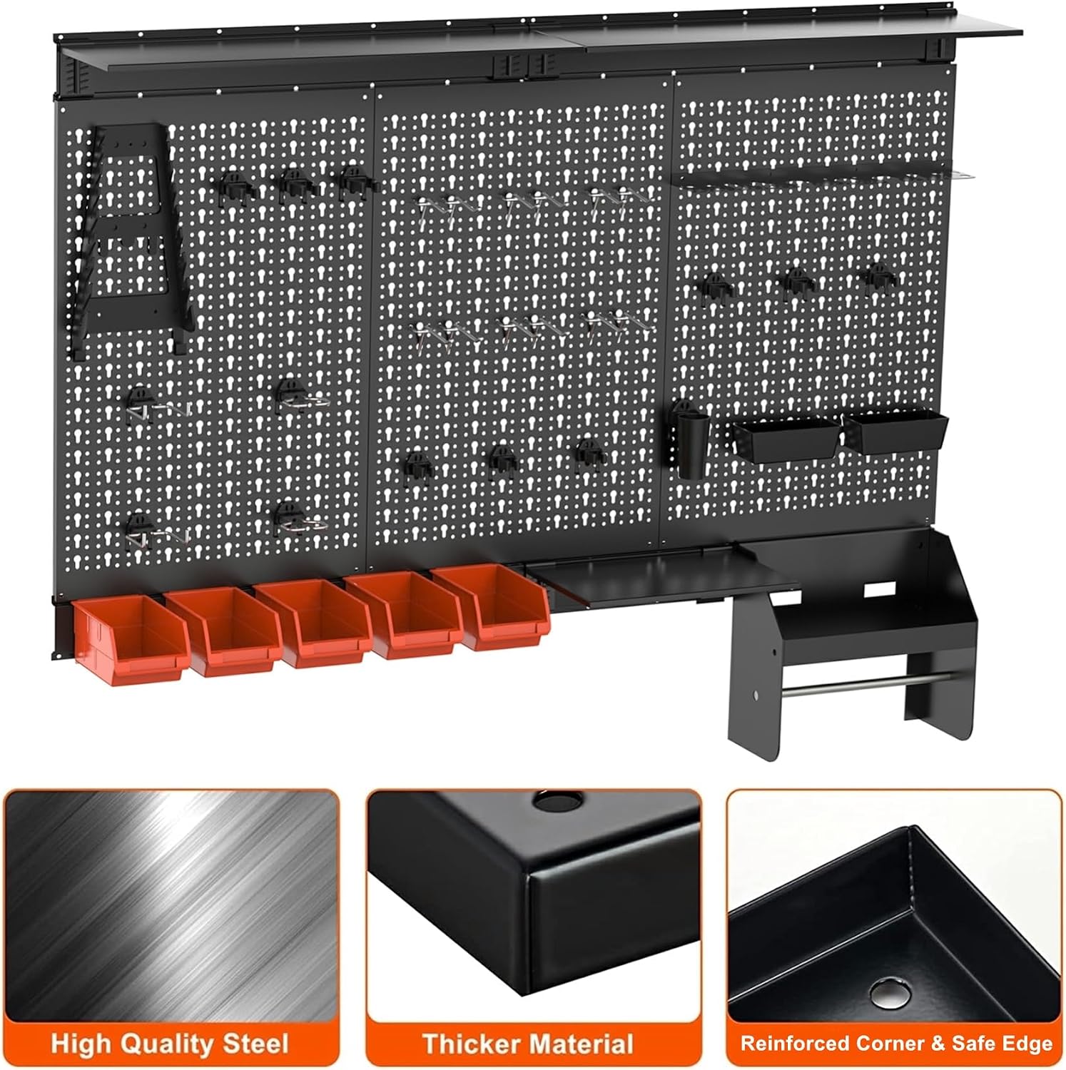 Panel Organizer Dinding Pegboa - Workshop Tools Board ulasan dan harga