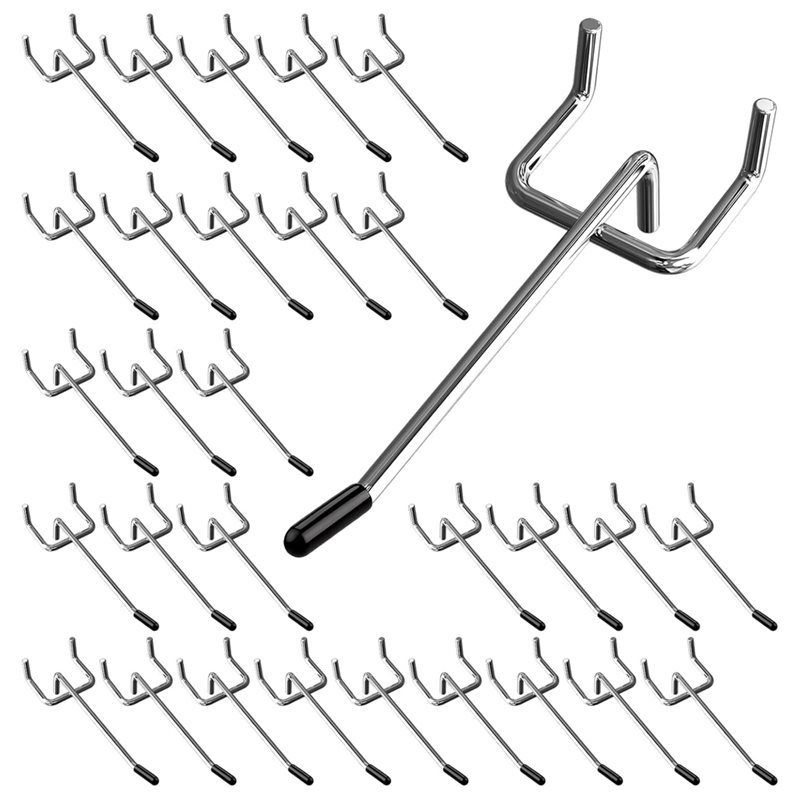 Kait Pengatur Pegboard 30Pcs 4 - Workshop Tools Board ulasan dan harga