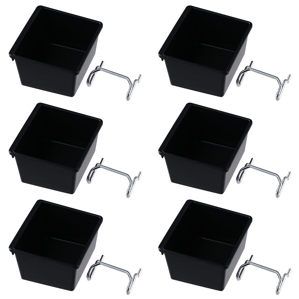 1/6 set keranjang Pegboard den - Tools Box For Workshop ulasan dan harga
