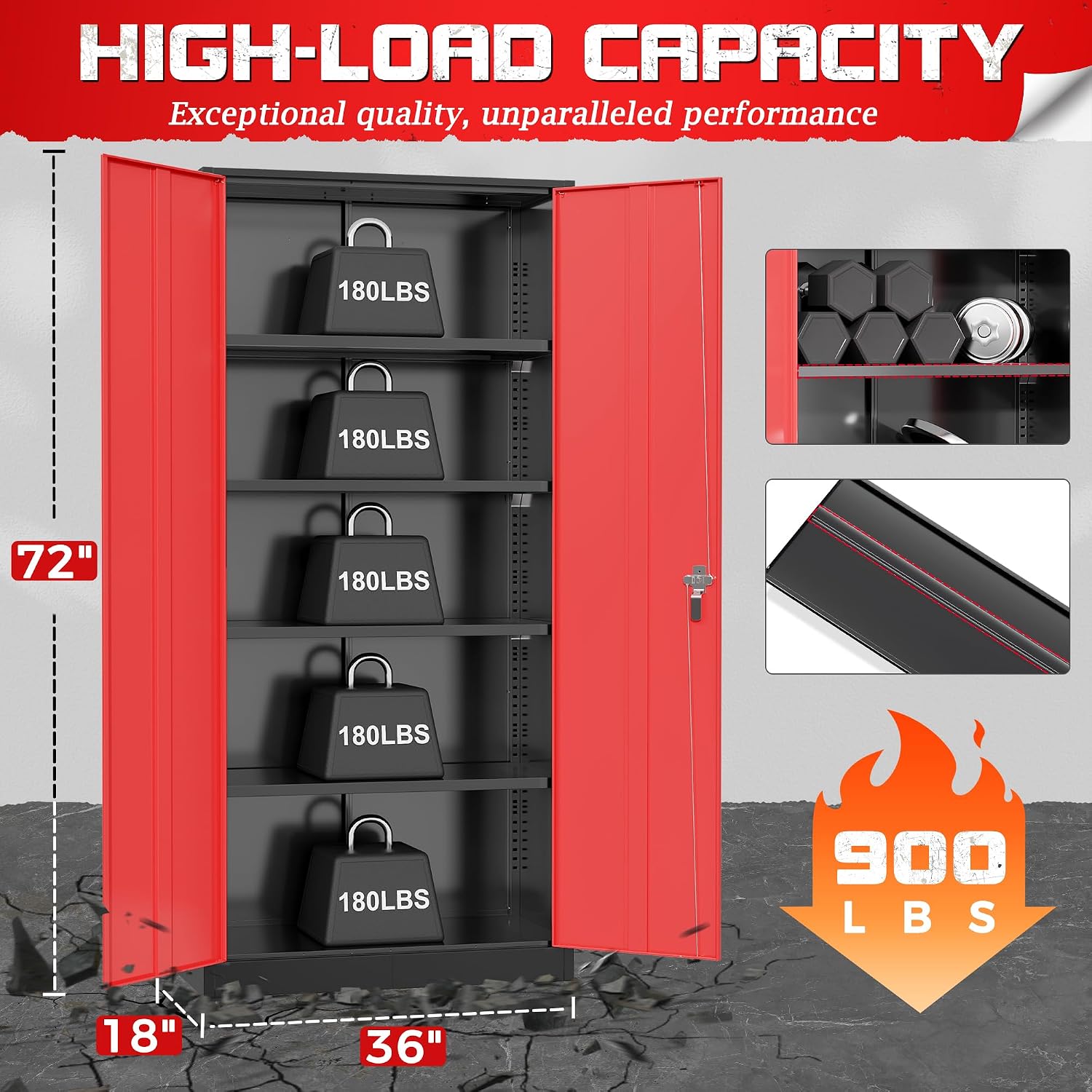 Lemari Penyimpanan Logam Tugas - Workshop Tools Storage ulasan dan harga