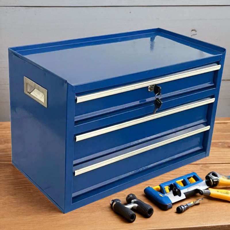 Kabinet Alat Meja Besi Serbagu - Tools Box For Workshop ulasan dan harga