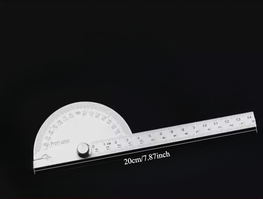 Penggaris Sudut Baja Tahan Kar - Workshop Measuring Tools ulasan dan harga