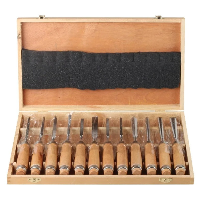 Set Pahat Kayu Manual 12 Buah, - Tools For Woodworking Workshop ulasan dan harga