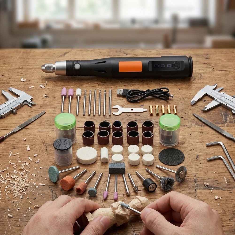 Alat Bor dan Penggiling Pena U - Tools At Workshop ulasan dan harga