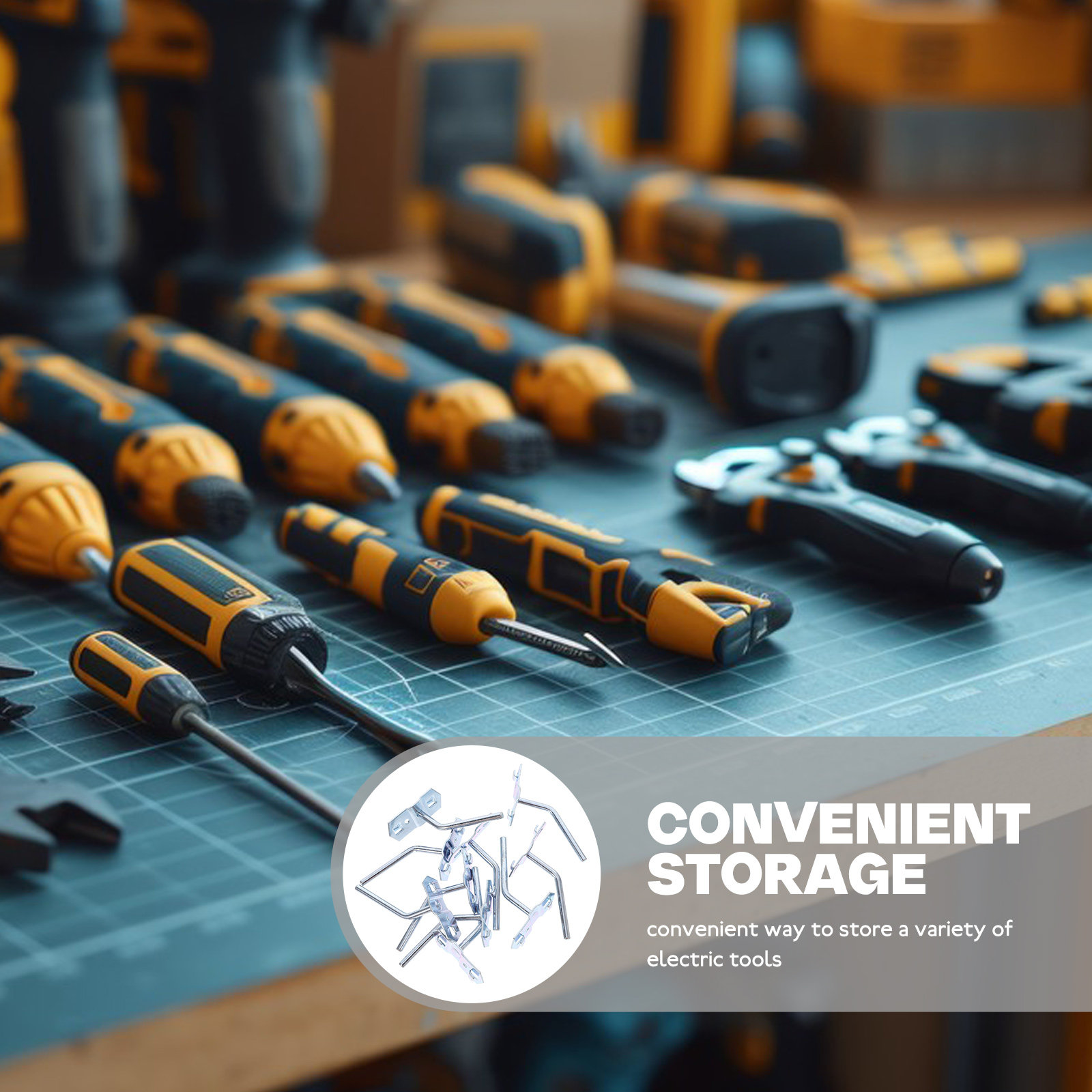10 Buah Gantungan Alat Tugas B - Workshop Tools Storage ulasan dan harga