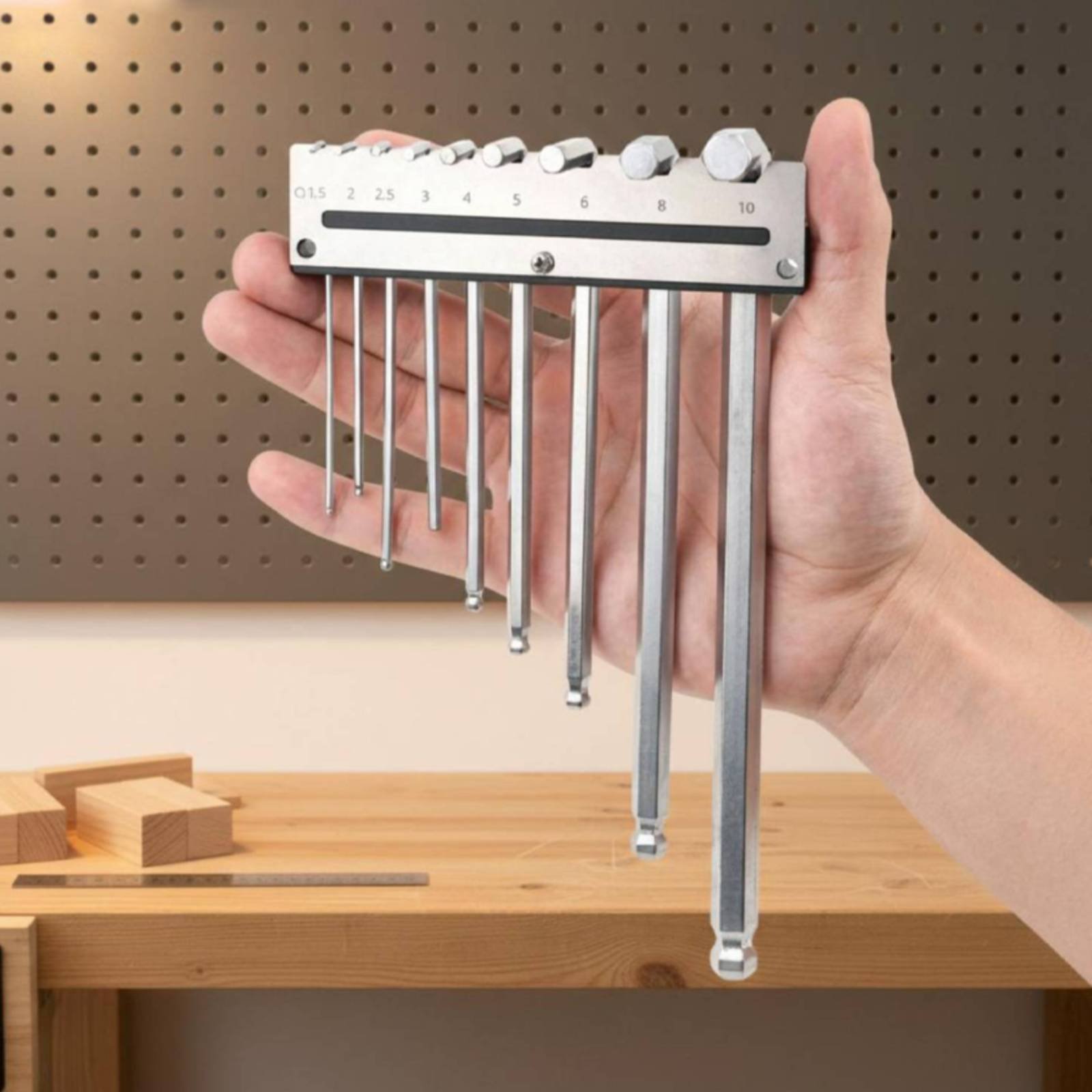 Rak Kunci Hex Gantung Dinding  - Workshop Tools Storage ulasan dan harga