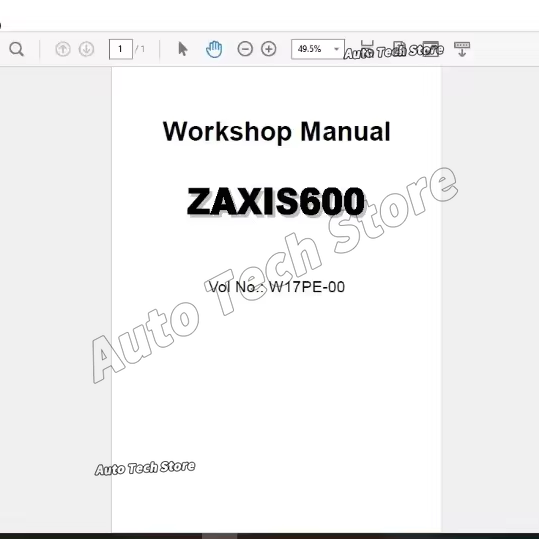 Untuk Hitachi Full Shop Manual - Workshop Tools Pdf ulasan dan harga