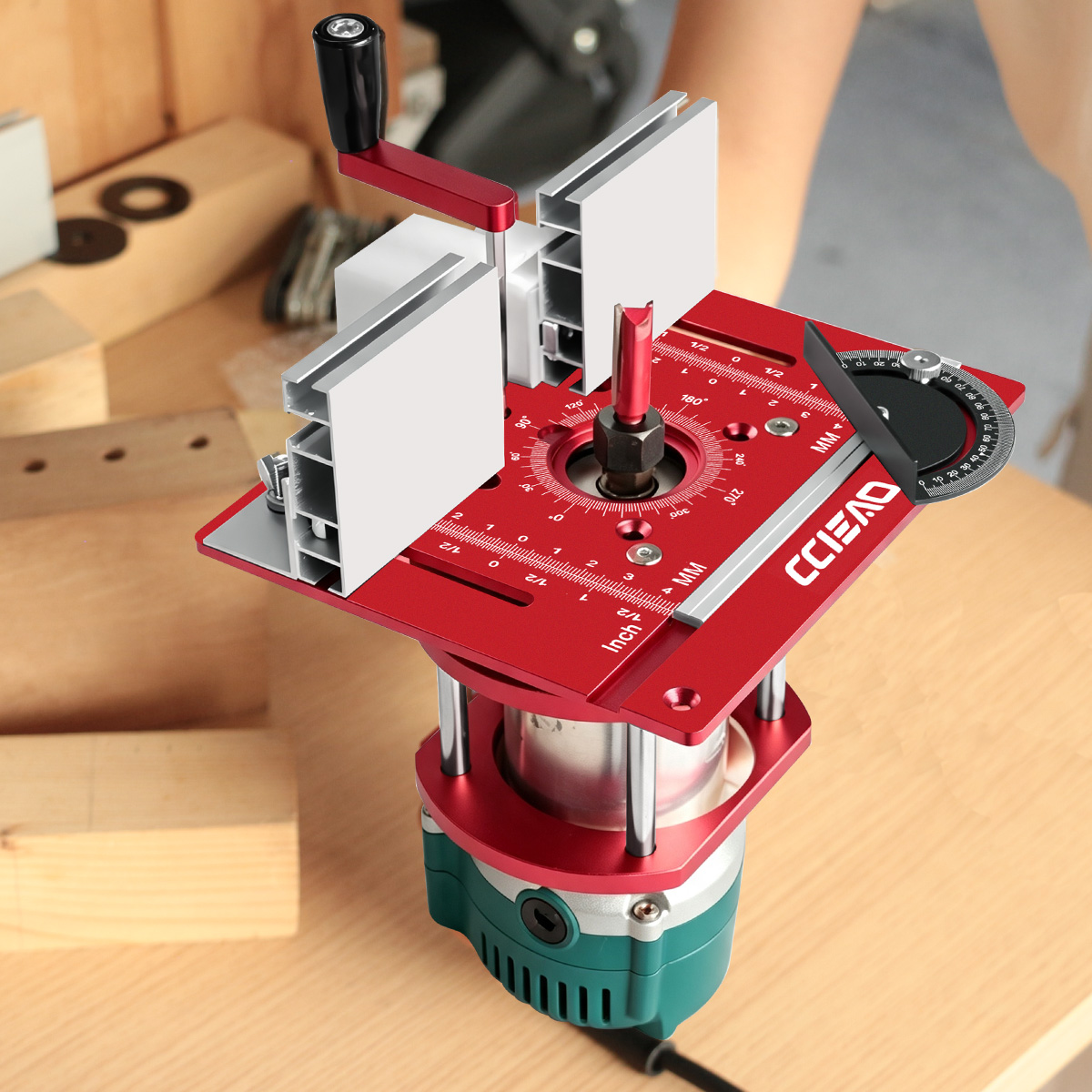 Kit Pelat Sisipan Meja Router  - Router Table Insert ulasan dan harga