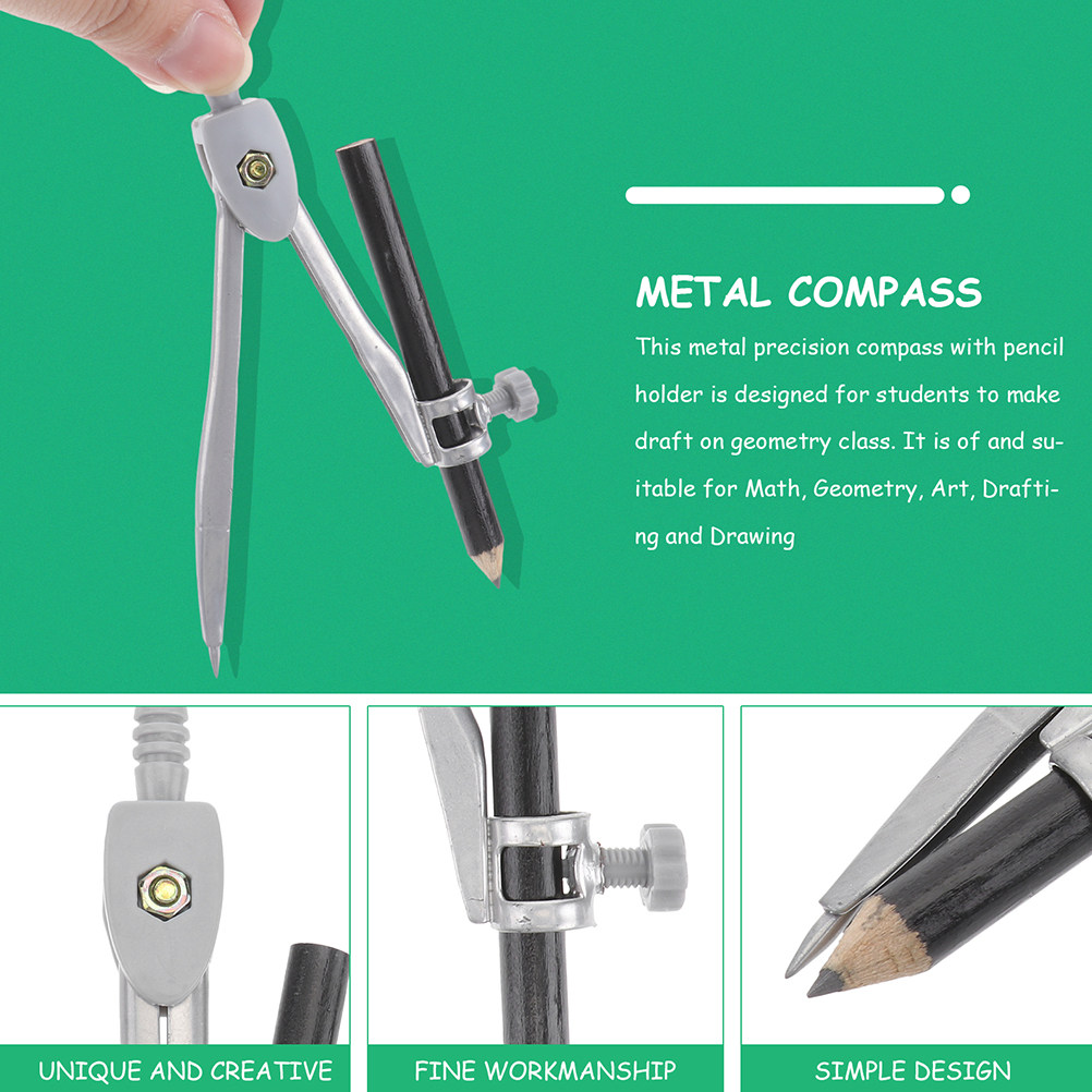 5 buah kompas untuk menggambar - Workshop Tools Drawing ulasan dan harga