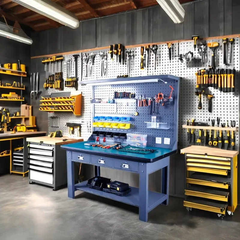 Meja kerja garasi anti-statis  - Workshop Tools.Hanging Board ulasan dan harga