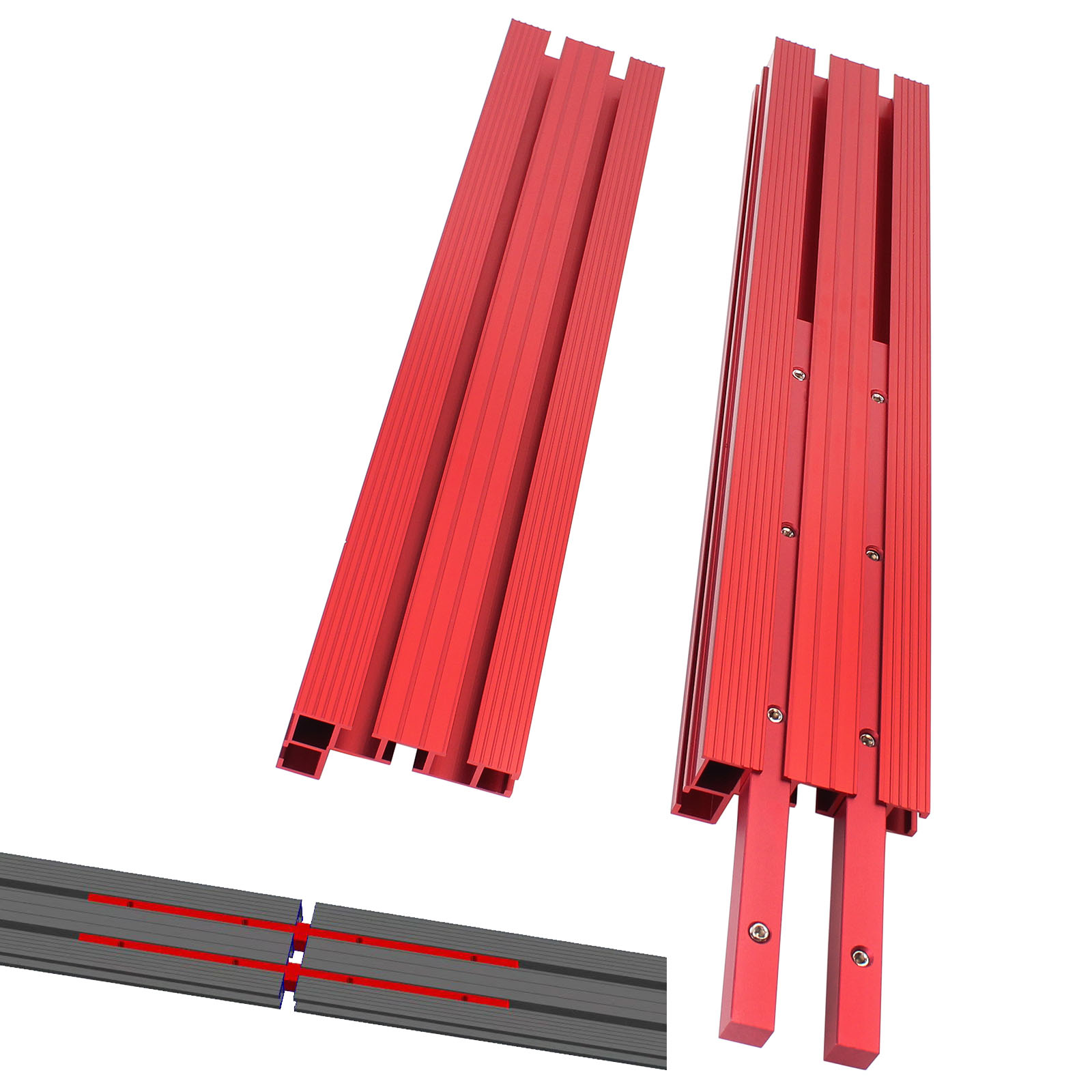 Pagar sambungan, 1Set 80cm den - Router Table Insert ulasan dan harga