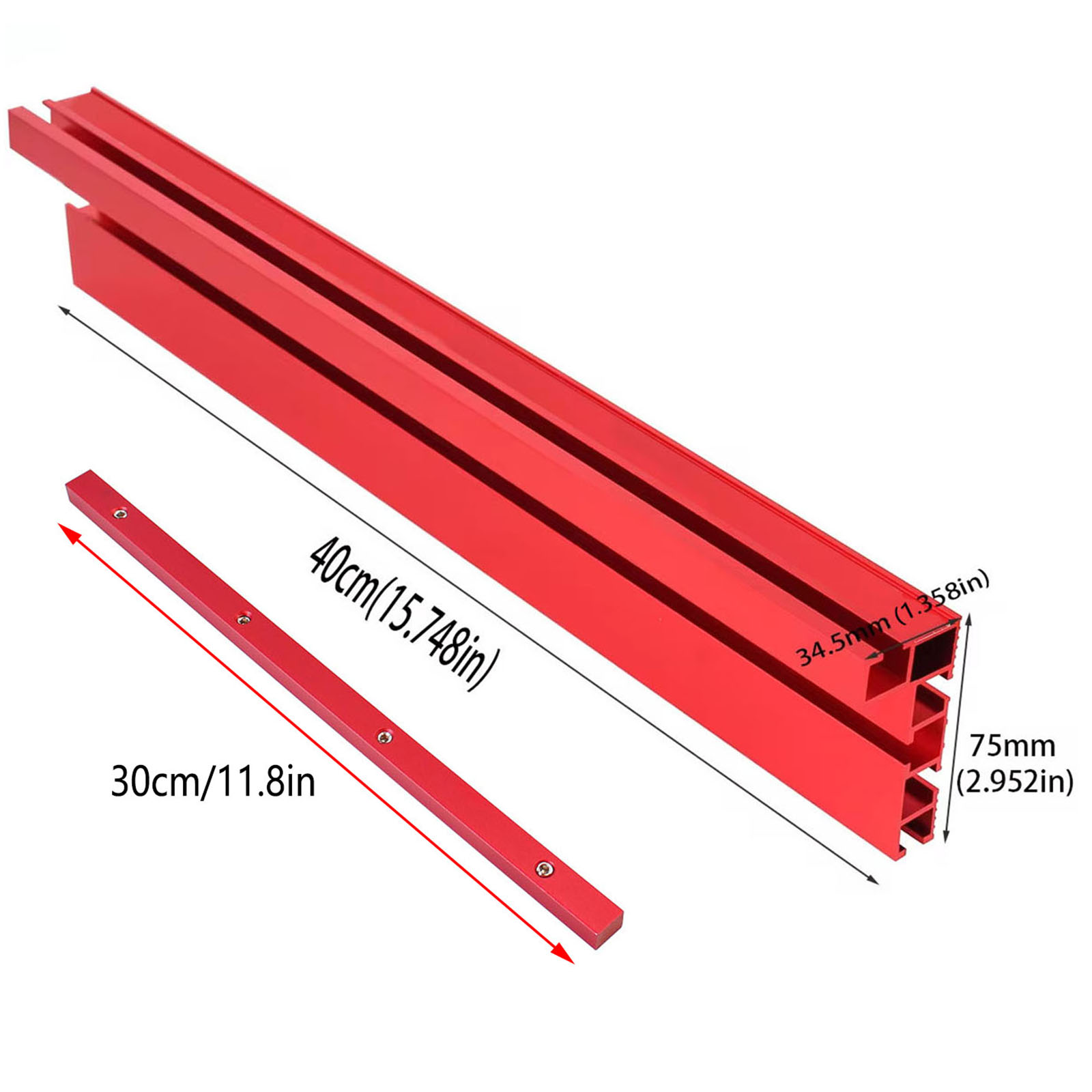 Pagar sambungan, 1Set 80cm den - Router Table Insert ulasan dan harga