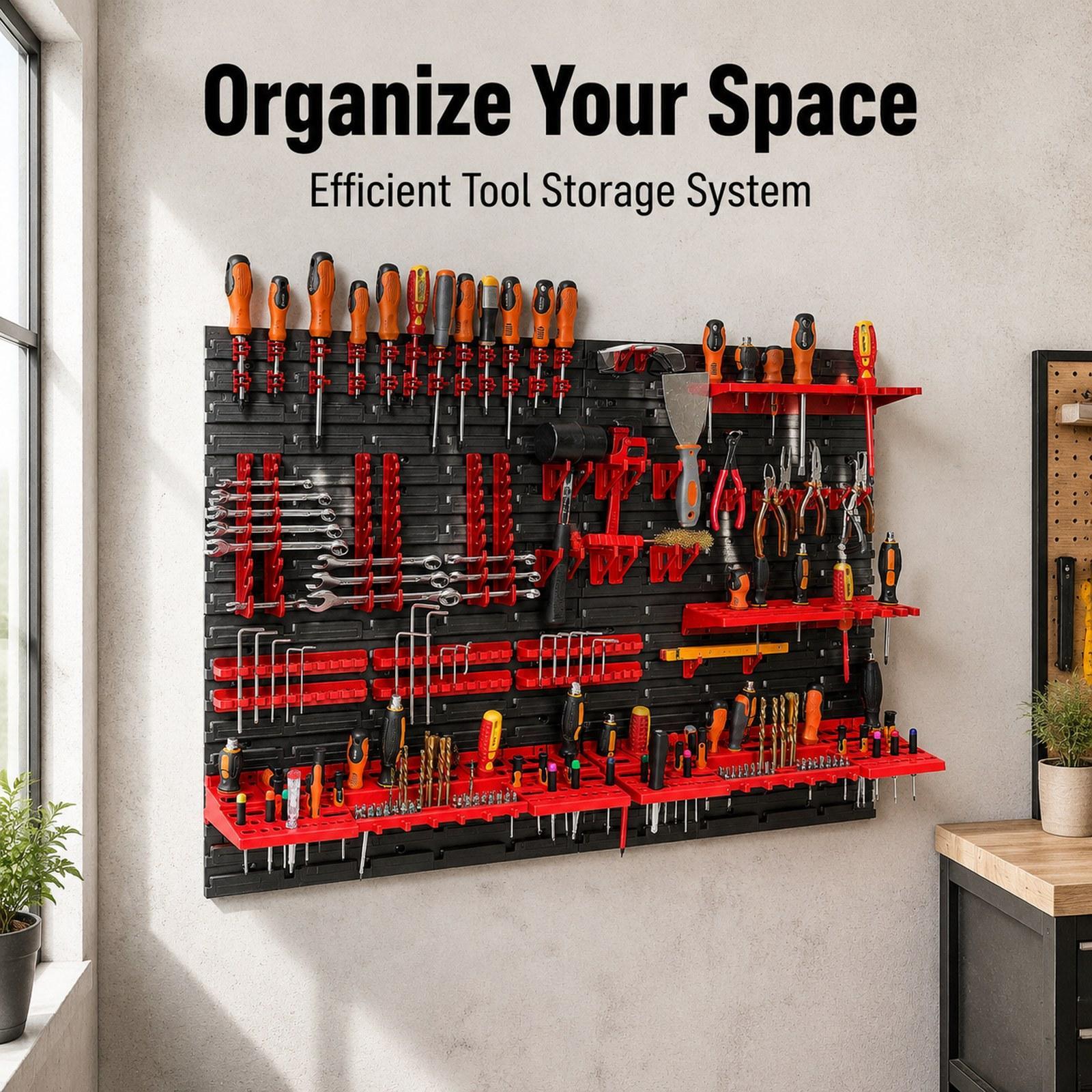 Tempat Penyimpanan Dinding den - Workshop Tools Board ulasan dan harga