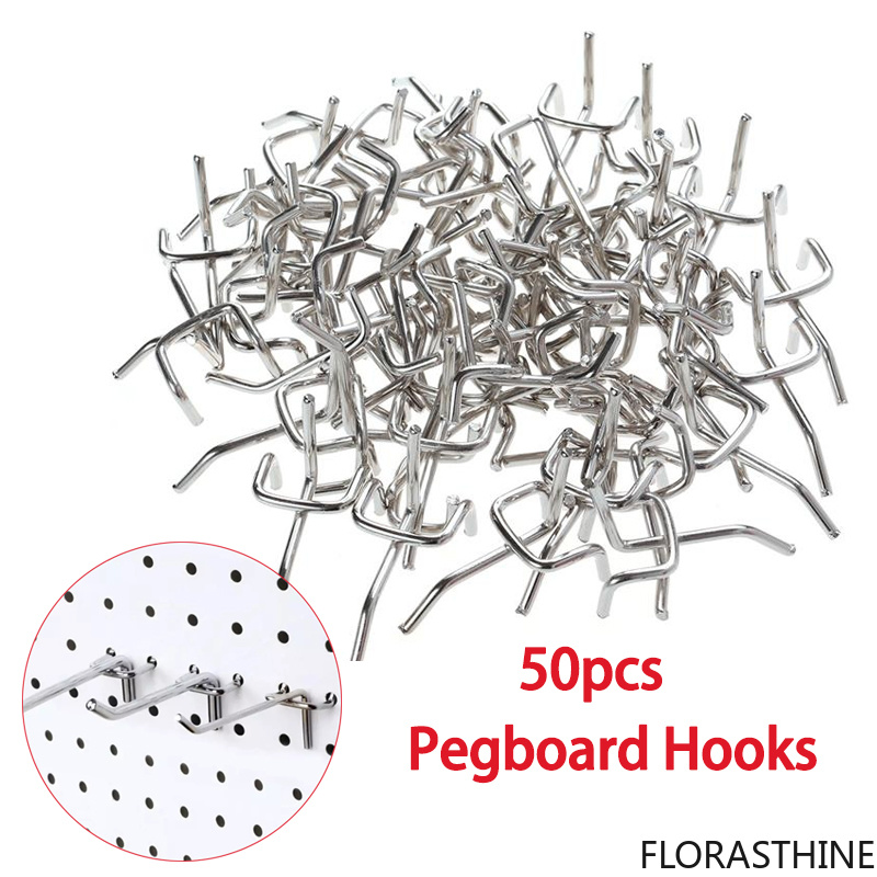 50 Buah Gantungan Papan Pegboa - Workshop Tools Board ulasan dan harga